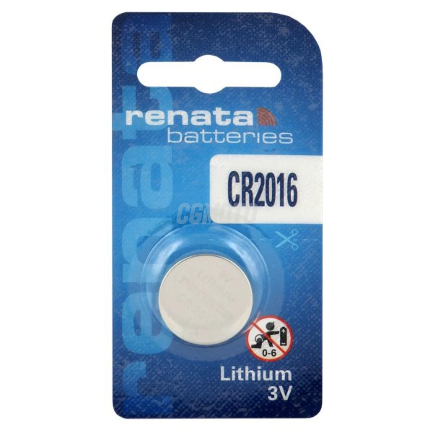 Renata CR2016 lithium x 1 batterie Renata CR2016 lithium x 1 batterie