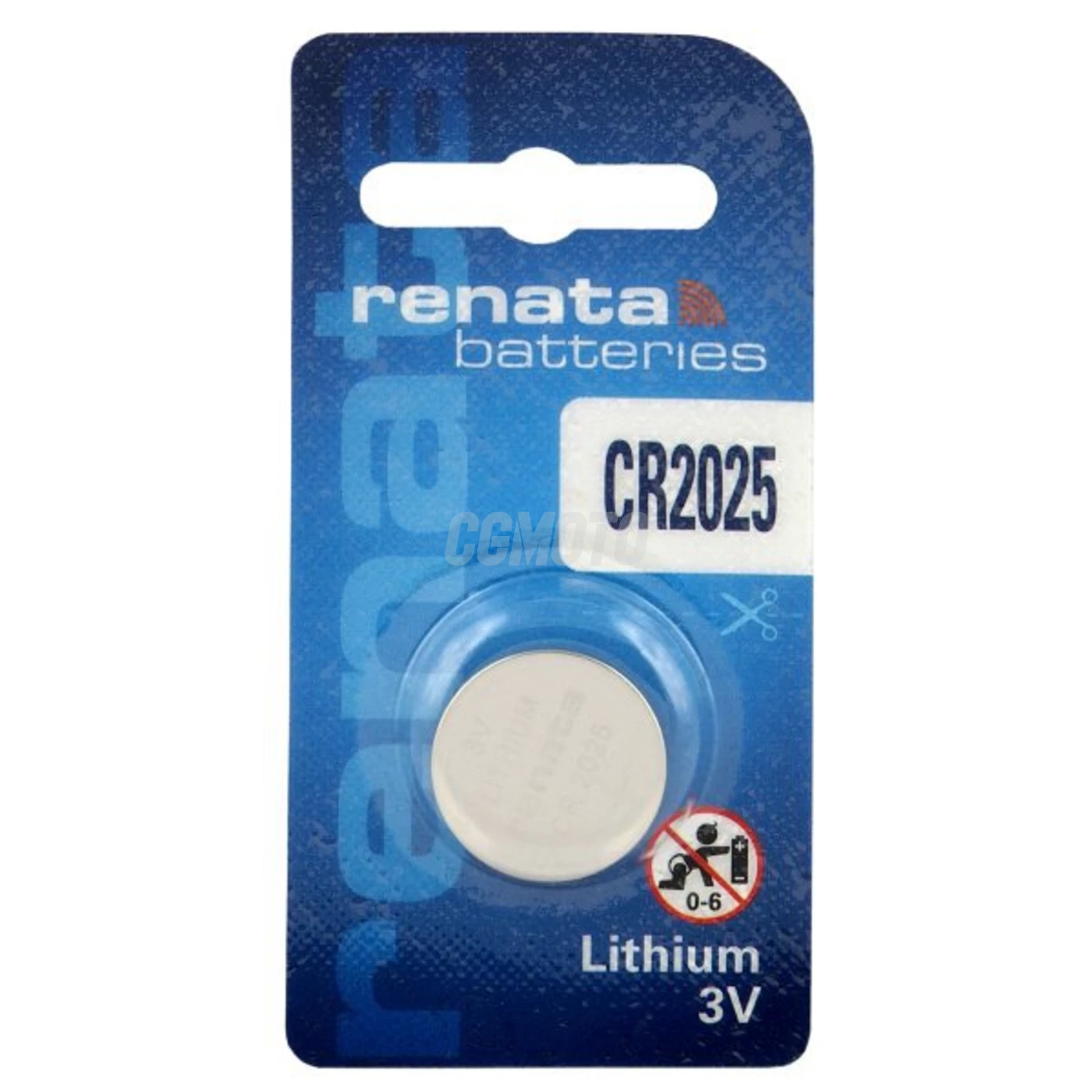 Renata CR2025 lithium x 1 batterie Renata CR2025 lithium x 1 batterie