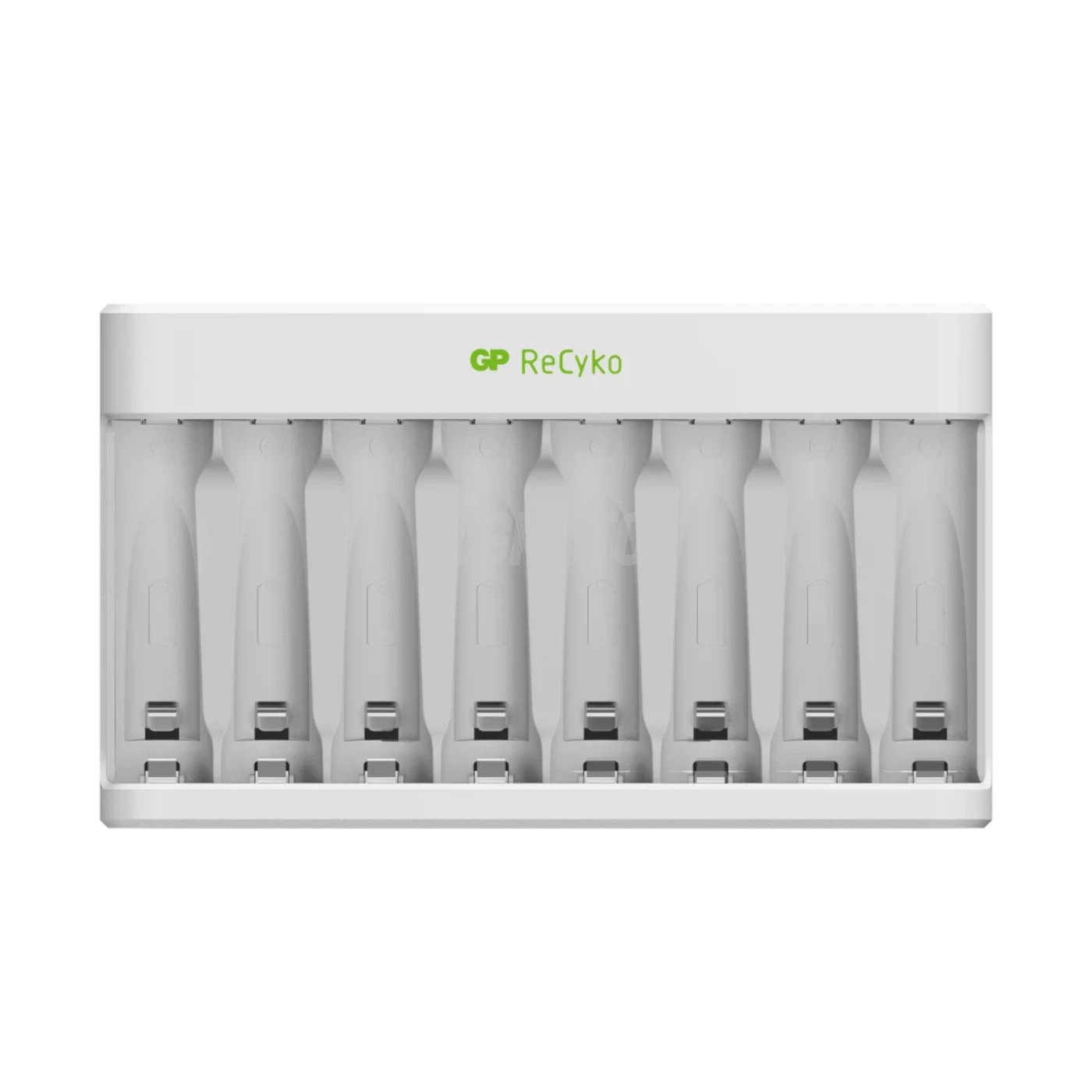 Standard-Ladegerät GP E811 + 8 NiMH-Akkus 4xAA 2100mAh + 4xAAA 850mah