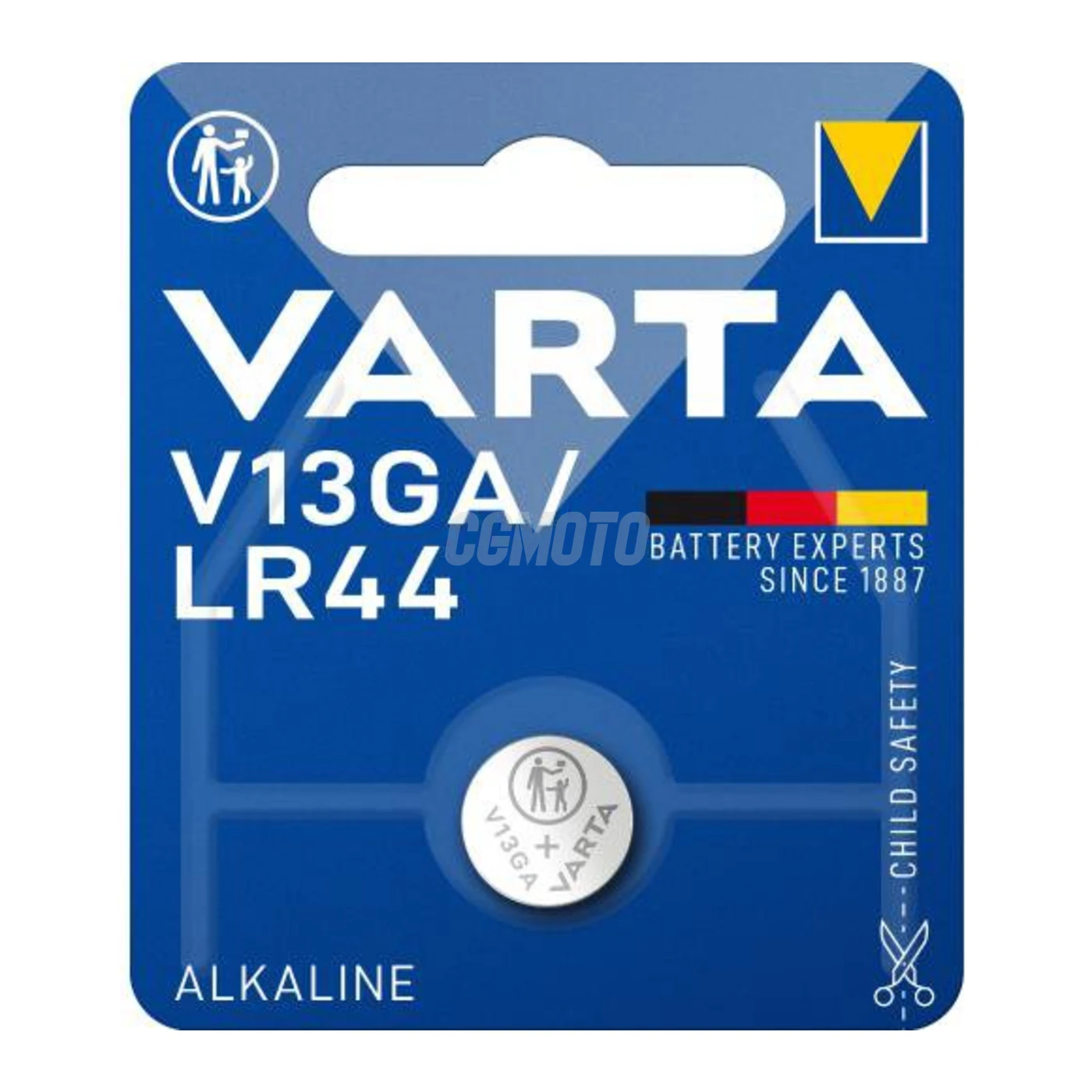 Varta AG13 alkalisch X 1 batterie (blister)
