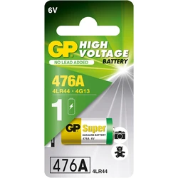 Alkaline Batterie 1 x GP 476A / 4LR44 / A544 / PX28A - 6V - GP Battery