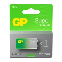 1 alkali-Batterie 6LF22 9 V Super 1 alkali-Batterie 6LF22 9 V Super