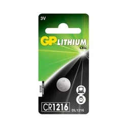 1 Lithium-Knopfzelle CR1216 3 V 