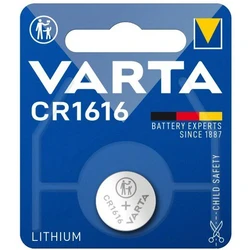 Varta CR1616 lithium x 1 batterie (blister) Varta CR1616 lithium x 1 batterie (blister)