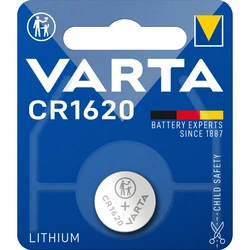 Varta CR1620 lithium x 1 batterie (blister) Varta CR1620 lithium x 1 batterie (blister)
