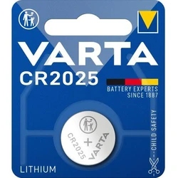 Varta CR2025 lithium x 1 batterie (blister) Varta CR2025 lithium x 1 batterie (blister)