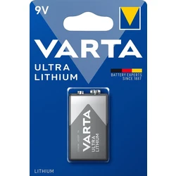 Varta lithium 9V x 1 batterie (blister)