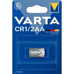 Varta CR1/2 lithium x 1 batterie (blister) Varta CR1/2 lithium x 1 batterie (blister)