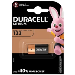 Duracell CR123 Foto Lithium