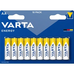 Varta ENERGY LR6/AA x 10 batterien (blister) Varta ENERGY LR6/AA x 10 batterien (blister)