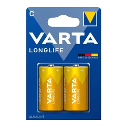 Varta LONGLIFE LR14/C x 2 batterien (blister) Varta LONGLIFE LR14/C x 2 batterien (blister)