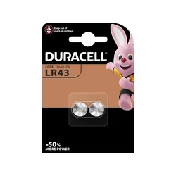 Duracell G12/LR43/186/V12GA/L1142 x 2 batterien