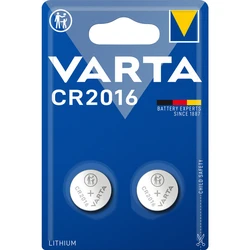 Varta CR2016 Lithium x 2 batterien (blister) Varta CR2016 Lithium x 2 batterien (blister)