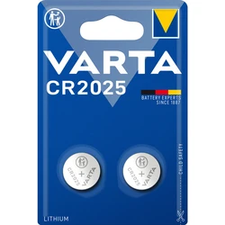 Varta CR2025 Lithium x 2 batterien (blister) Varta CR2025 Lithium x 2 batterien (blister)