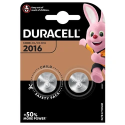 Duracell CR2016 lithium x 2 batterien Duracell CR2016 lithium x 2 batterien