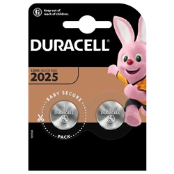 Duracell CR2025 lithium x 2 batterien Duracell CR2025 lithium x 2 batterien