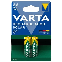Varta SOLAR LR6/AA Ni-MH 800 mAh x 2 wiederaufladbare batterien Varta SOLAR LR6/AA Ni-MH 800 mAh x 2 wiederaufladbare batterien