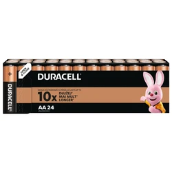 24 x Duracell Basic LR6 AA Alkaline-Batterie (Karton) 24 x Duracell Basic LR6 AA Alkaline-Batterie (Karton)