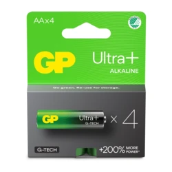4 alkali-Batterien AA 1,5 V Ultra Plus 4 alkali-Batterien AA 1,5 V Ultra Plus