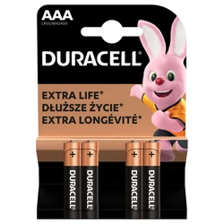 Duracell Duracell Duralock C&B LR03 AAA 4 x Alkaline-Batterien Duracell Duracell Duralock C&B LR03 AAA 4 x Alkaline-Batterien