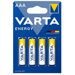 Varta ENERGY LR03/AAA x 4 batterien (blister) Varta ENERGY LR03/AAA x 4 batterien (blister)