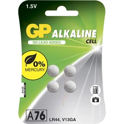 4 alkali-Knopfzellens LR44 1,5 V 