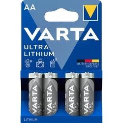 Varta lithium LR6/AA x 4 batterien (blister)