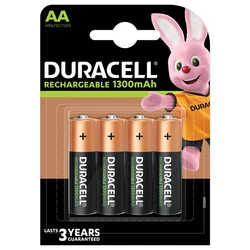 Duracell wiederaufladbar R6/AA Ni-MH 1300 mAh x 4 batterien Duracell wiederaufladbar R6/AA Ni-MH 1300 mAh x 4 batterien