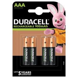 Duracell wiederaufladbar R03 AAA Ni-MH 900 mAh x 4 batterien Duracell wiederaufladbar R03 AAA Ni-MH 900 mAh x 4 batterien