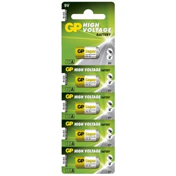 Alkaline Zylinderbatterie Batterie 5 x 10A / L1022 - 9V - GP Battery Alkaline Zylinderbatterie Batterie 5 x 10A / L1022 - 9V - GP Battery