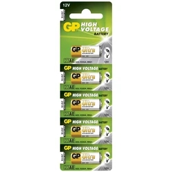 Alkaline zylinderbatterie batterie 5 x 23AE / MN21 / VA23GA - 12V - GP Battery