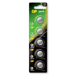 5 lithium-Knopfzellen CR1616 3 V 