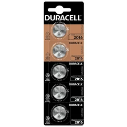 Duracell CR2016 lithium x 5 batterien
