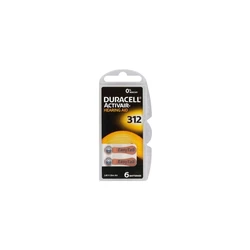 Duracell ActivAir 312 MF für Hörgeräte x 6 batterien
