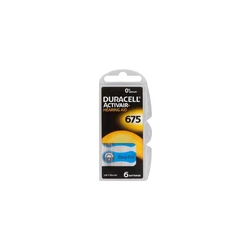 Duracell ActivAir 675 MF für Hörgeräte x 6 batterien Duracell ActivAir 675 MF für Hörgeräte x 6 batterien