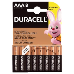 Duracell Duralock C&B LR03 AAA x 8 Alkaline-Batterien Duracell Duralock C&B LR03 AAA x 8 Alkaline-Batterien