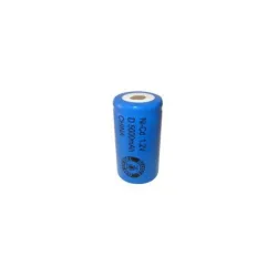 NiCD Batterie D 5000 mAh Flach - 1,2V - Evergreen NiCD Batterie D 5000 mAh Flach - 1,2V - Evergreen