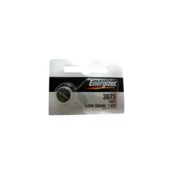 Pile bouton 387S / 387 - 1,55V - oxyde d'argent - Energizer Pile bouton 387S / 387 - 1,55V - oxyde d'argent - Energizer
