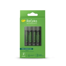 Schnellladegerät 2-4 Stunden M451 USB + 4 NiMH-Akkus AAA  950 mAh