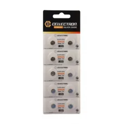 SR626 10 Silberoxid Knopfzelle SR626 / SR66 / 376 1,55V Cellectron
